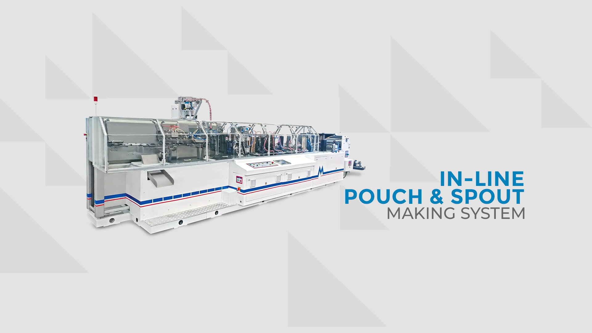 In line Pouch and Spout Making System