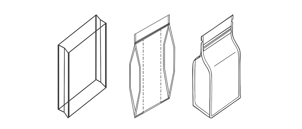 flat bottom pouch making manufacturer