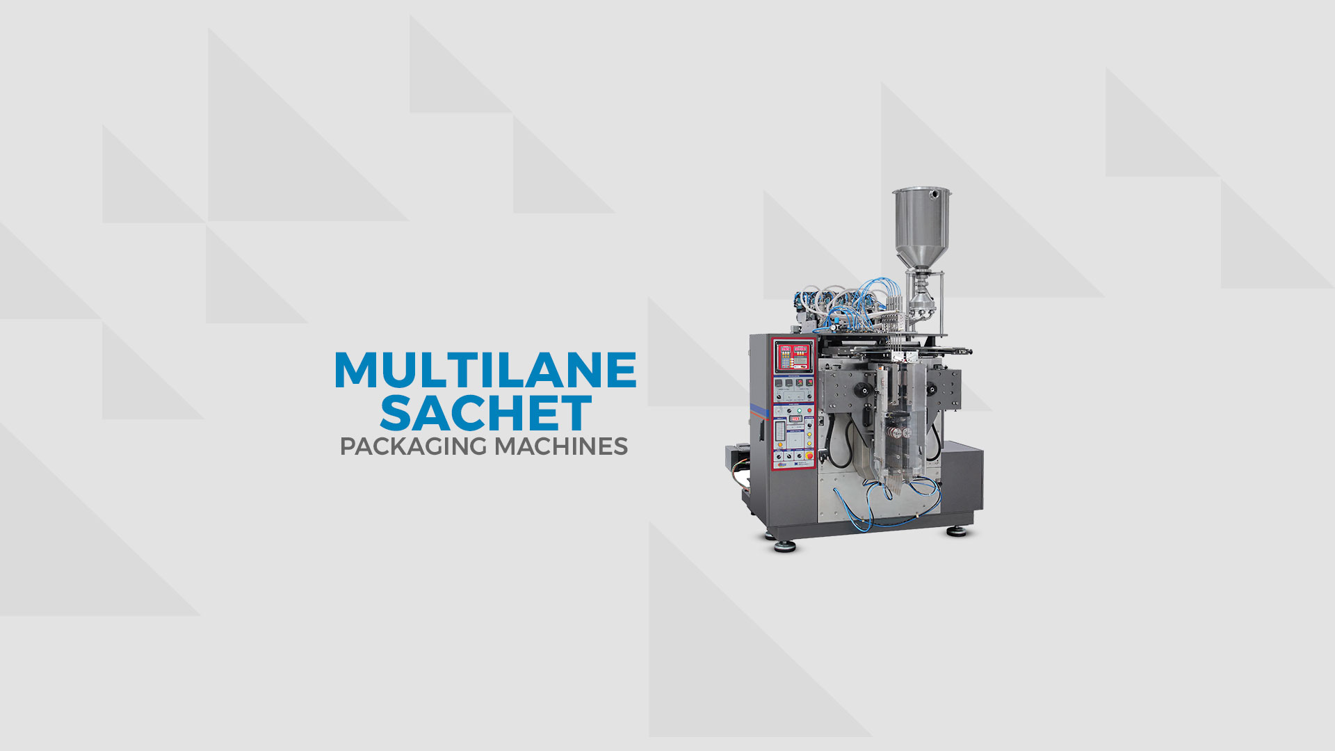 multi-lane sachet packaging machines manufacturer